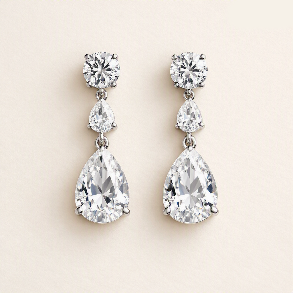 Elegant Crystal Earrings